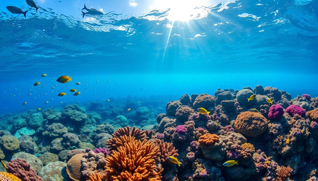 Pemandangan bawah laut yang menakjubkan di tempat snorkeling terbaik Raja Ampat